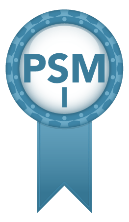PSM 1 certification logo