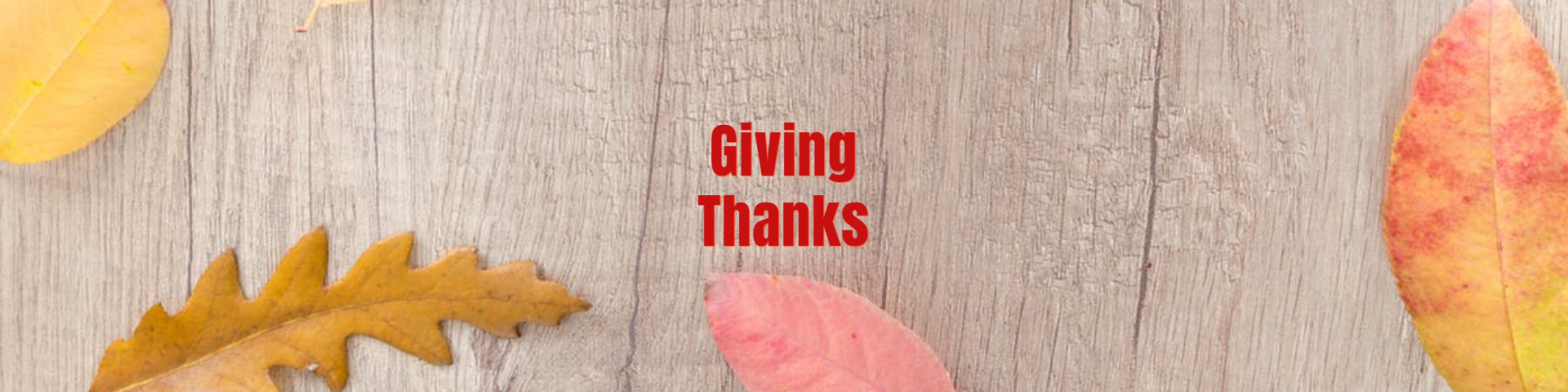 A Thanksgiving Thank You to Our Clients