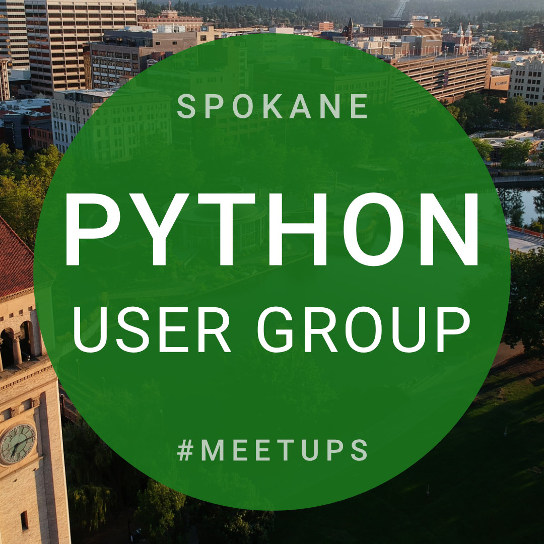 Spokane Python User Group Logo - sponsored user group of IntelliTect
